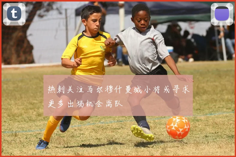热刺关注马尔穆什曼城小将或寻求更多出场机会离队